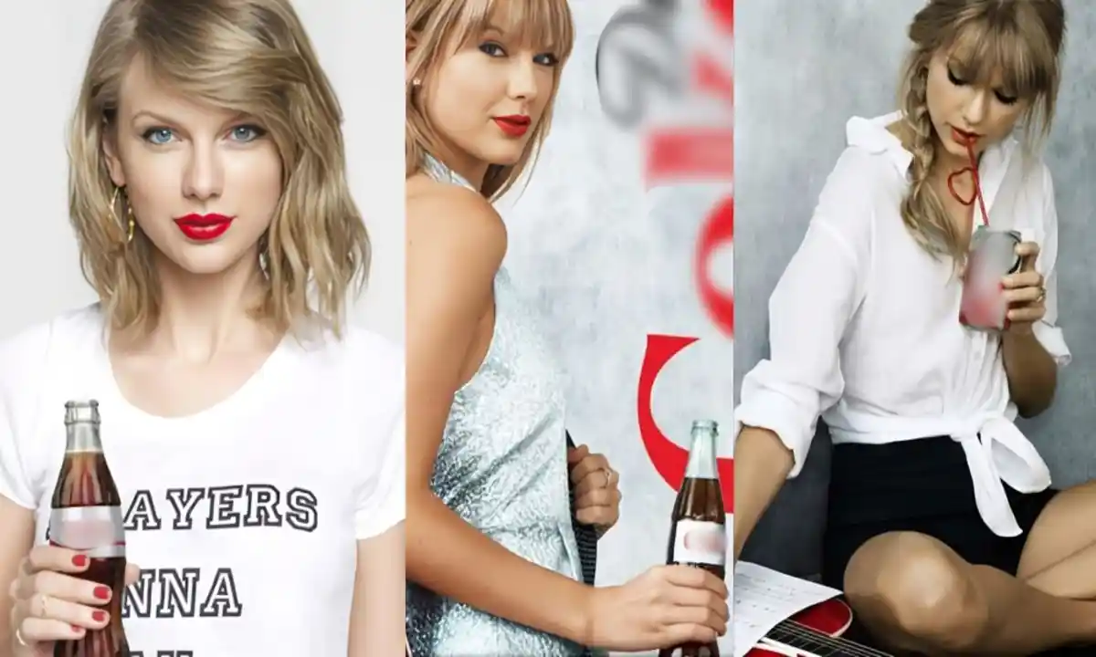 What products does Taylor Swift endorse