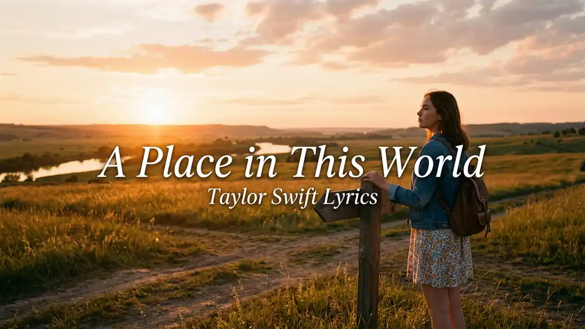 A Place in This World Taylor Swift Lyrics