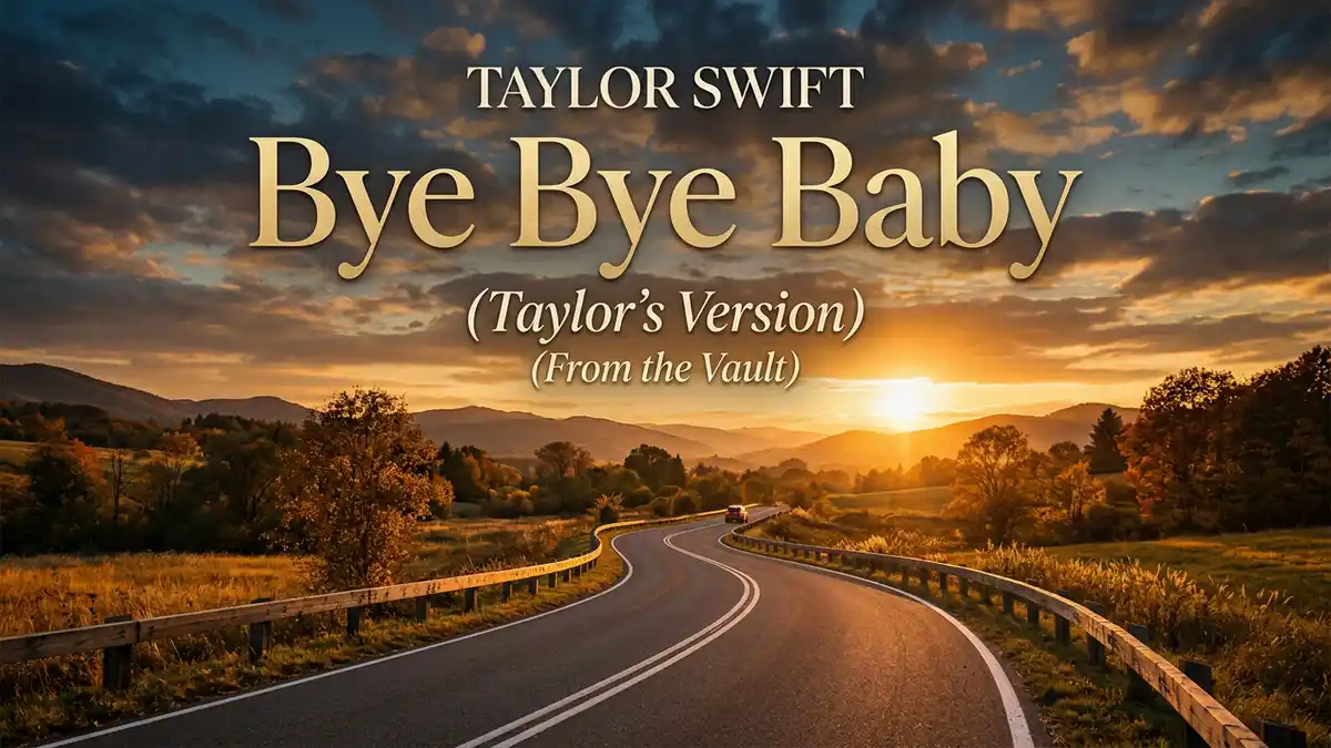 Bye Bye Baby Taylor Swift Lyrics Taylor's Version