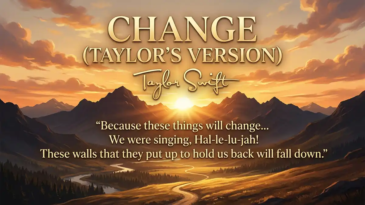Change Taylor Swift Lyrics Taylor's Version