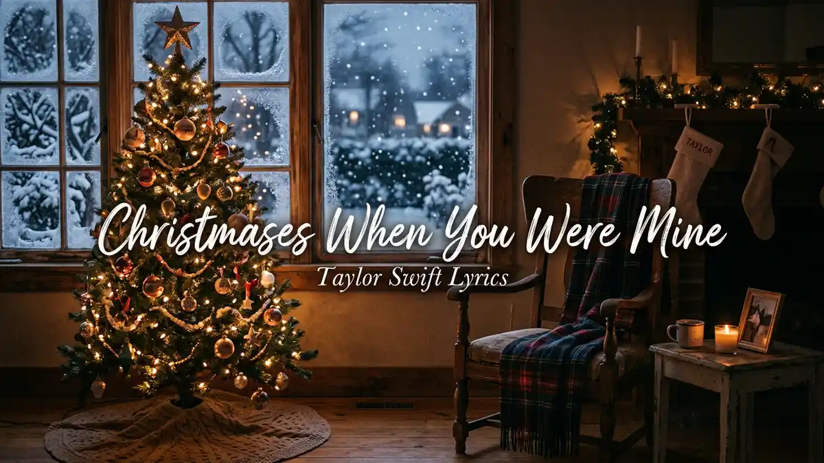 Christmases When You Were Mine Taylor Swift Lyrics