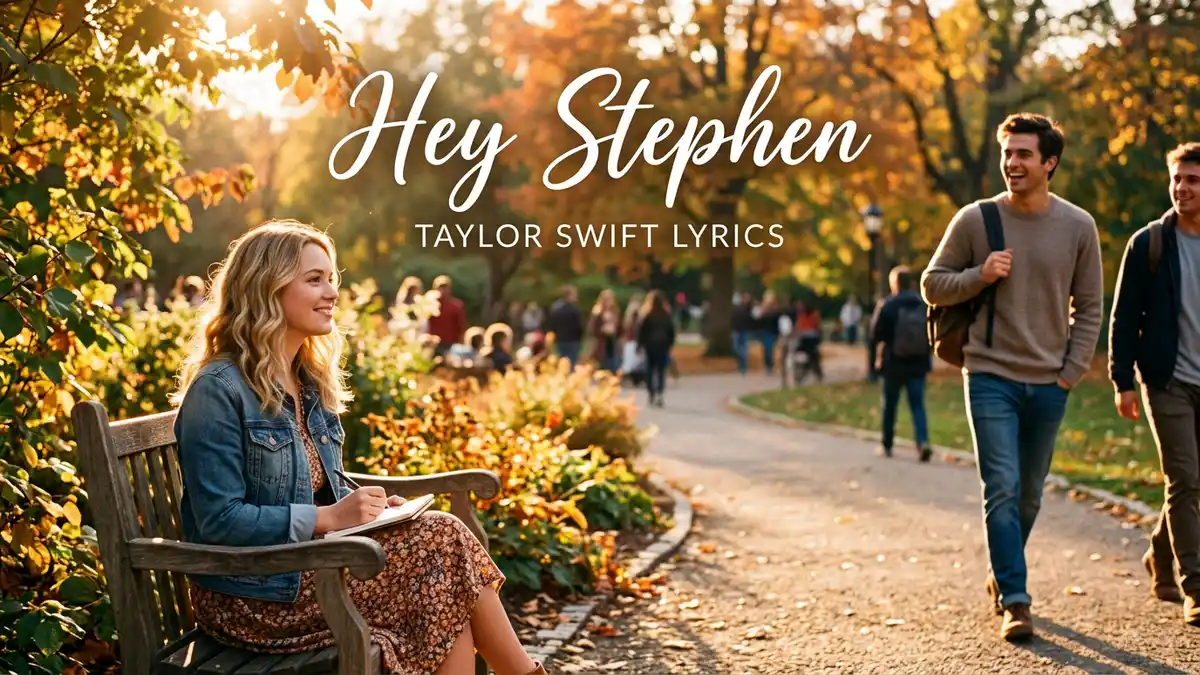 Hey Stephen Taylor Swift Lyrics