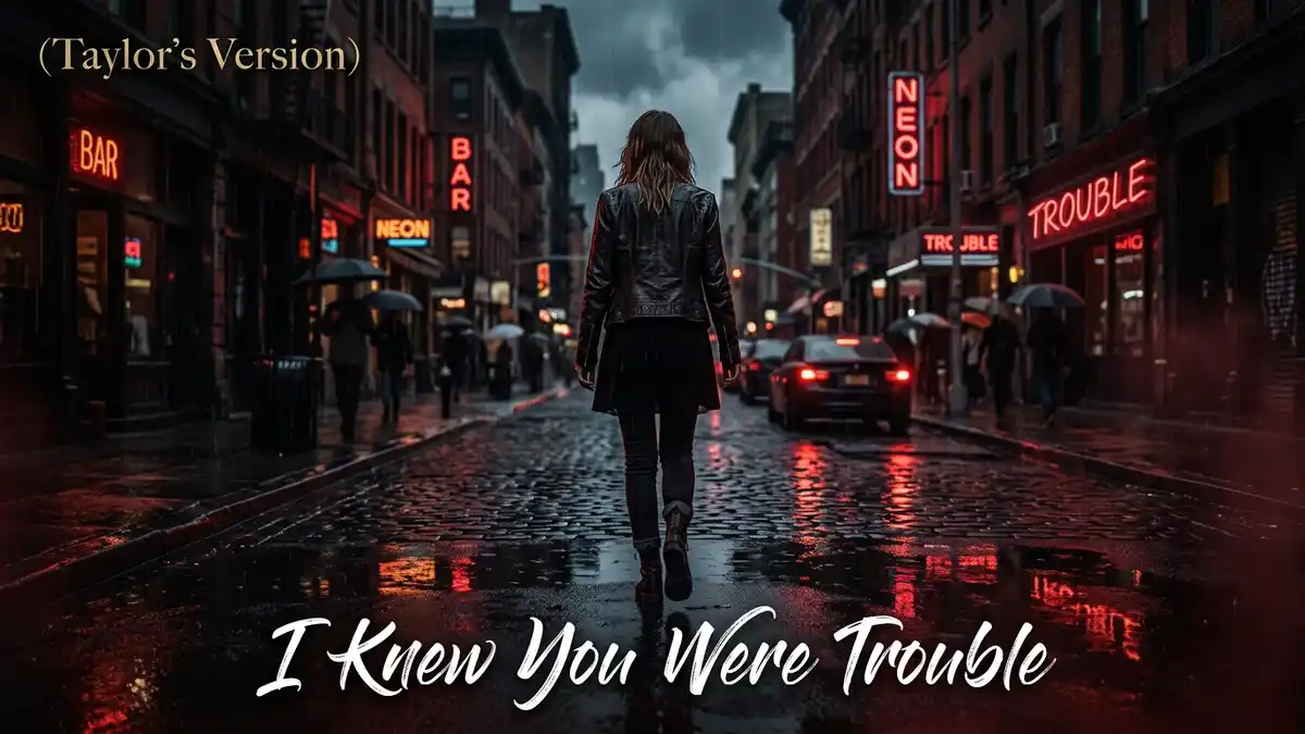 I Knew You Were Trouble Taylor's Version Taylor Swift Lyrics