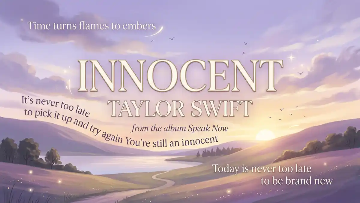 Innocent Taylor Swift Lyrics
