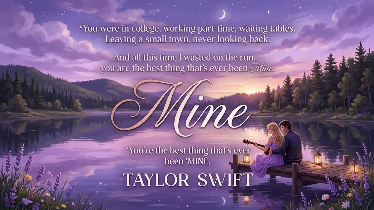 Mine Taylor Swift Lyrics