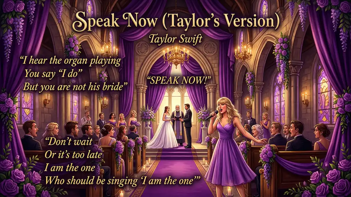 Speak Now Taylor Swift lyrics Taylor's Version