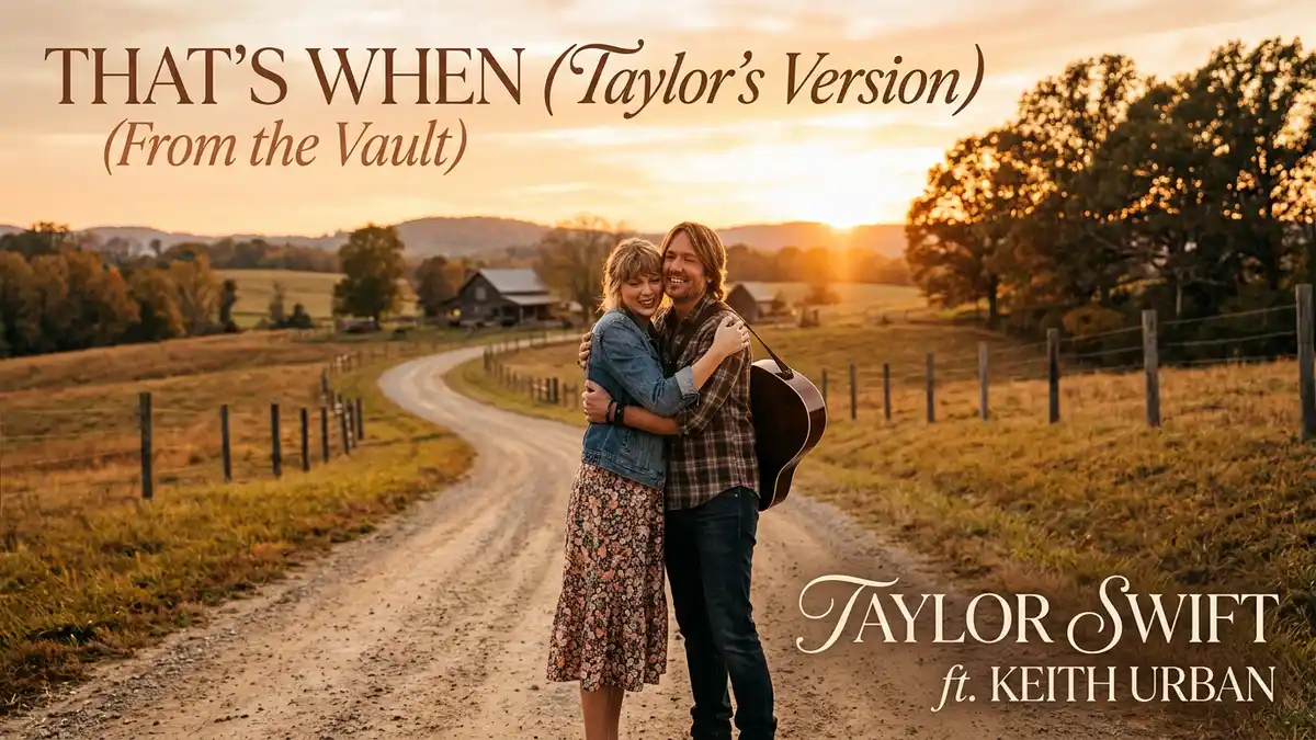 That's When Taylor Swift Lyrics Taylor's Version