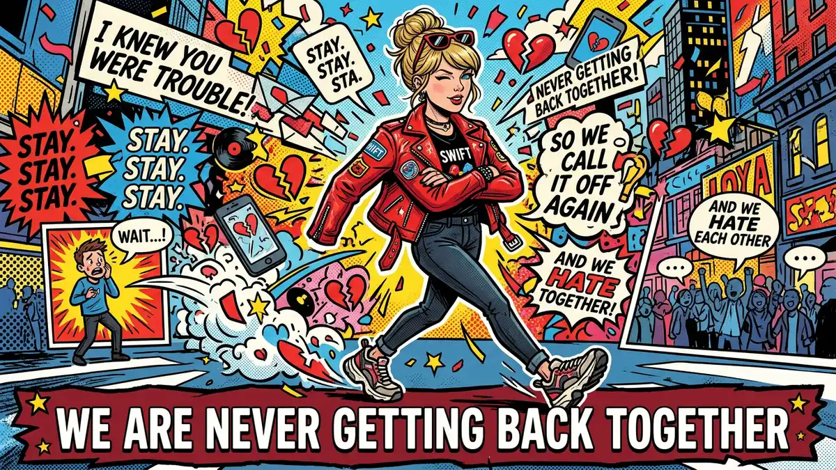 We Are Never Getting Back Together Taylor Swift Lyrics