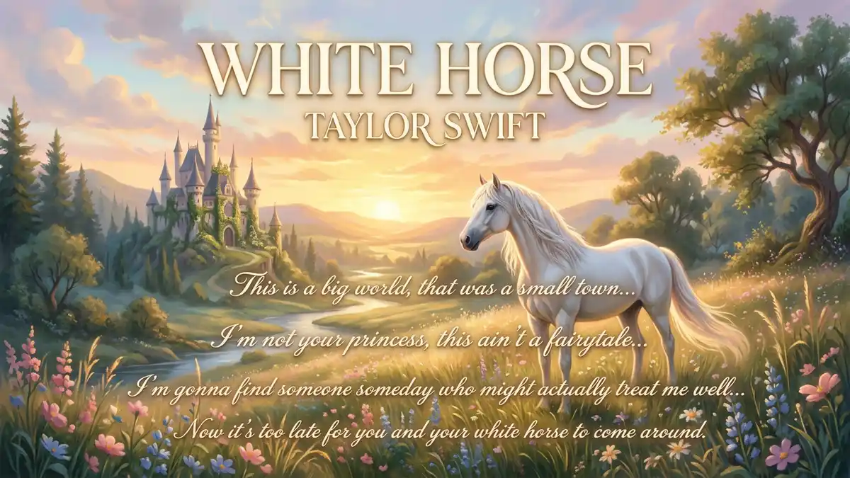 White Horse Taylor Swift Lyrics