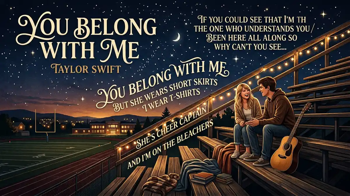 You Belong with Me Taylor Swift Lyrics